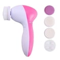 thumbnail image 2 of Limpiador facial eléctrico cinco en uno Limpiador facial Limpiador facial de masaje doméstico Limpiador facial eléctrico Cepillo cosmético, 2 of 6
