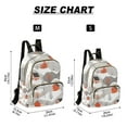 thumbnail image 2 of FORMRS Mini Backpack Purse for Women Travel Daypack Casual Shoulder Bag, Snow Cartoon Houses, 2 of 7