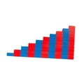 thumbnail image 2 of Bunblic Numerical Rods Early Learning Blocks Family 1 to 10 Party Educational Math Toy Kids Learn Toy for Birthday Gift 4-6 Years Old Red Blue, 2 of 8