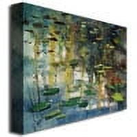 Trademark Art "Faces in the Pond" Canvas Art by Ryan Radke