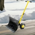 thumbnail image 2 of Kojooin Pelle à Neige Robuste avec Roues, Pousse-Neige à Lame Inclinée de 29 Po pour Entrée, Trottoir Ou Entrée de Porte, 2 of 7
