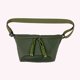 thumbnail image 5 of Bolso de pecho para mujer, Bolso cruzado de nailon informal, riñoneras con cinturón de tendencia (verde militar), 5 of 5