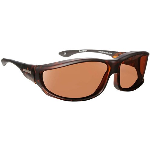 Polar Optics Fit Over Polarized Sunglasses, Tortoise
