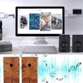 thumbnail image 6 of Linyer 2 Pieces Computer Bass Speaker Music Player Tool Multimedia Speakers PC Gaming Supply Widely Usage Sound Box Household Studio, 6 of 8