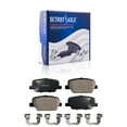 thumbnail image 5 of Detroit Axle - Brake Kit for Hyundai Palisade 2020, Drilled and Slotted Disc Brake Rotors Ceramic Brakes Pads with Hardware Replacement : 13.39" inch Front and 12.01" inch Rear Rotor, 5 of 8