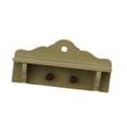 thumbnail image 4 of Perchero de madera, mini perchero, perchero de pared retro europeo, accesorio para casa de muñecas verde, 4 of 7