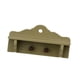 thumbnail image 4 of Mini perchero de madera para ropa, modelo de simulación de muebles, juguetes para jugar a la imaginación verde, 4 of 7