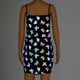 thumbnail image 4 of Vestido de tirantes reflectante de mariposa colorida de moda Vestido de cadera adelgazante delgado sexy Fridja  nalpqowj18279, 4 of 9