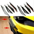 thumbnail image 1 of 4 Pcs Aileron de Pare-Chocs de Voiture en Fibre de Carbone Diffuseur de Canard Spoiler Couteau à Air, 1 of 5