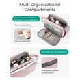 thumbnail image 2 of Neceser de viaje BAGSMART para mujer, organizador de maquillaje, color negro, 2 of 6