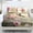 Bird and Cherry Blossom Pattern, variant on Whosucclay Rooster in Pastoral Setting 3-Piece Fitted Sheet Set with Wrinkle Resistant Deep Pocket, 1 Fitted Sheet + 2 Pillowcases Fitted Sheets for Household Nursery, King Size