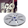 thumbnail image 1 of Carrete de Cinta Vacío de 1/4 7 in, Grabador de Cinta de Carrete A CARRETE, 8 ORIFICOS, ALEACINO DE ALUMINIO, PARA NAGRA, PARA REVOX STUDER, PARA GRABADOR DE CARRETE A CARRETE, 1 of 7
