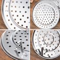 thumbnail image 3 of Gixusil 7.9 inch Steamer Rack, Silver Steaming Rack Stand Stainless Steel Canning Rack Steam Basket Rack Steaming Tray for Pressure Cooker Canners, 3 of 8