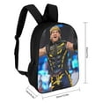 thumbnail image 2 of Logan Paul Backpack, 17 Inch Laptop Backpack, Water-Resistant BookBag, Adjustable Shoulder Straps, Durable 600D Polyester, 2 of 9