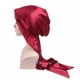 thumbnail image 2 of Sonducket Bonnet Bow Hat Headwear Head Scarf Sleeping Cap Hair Wraps para mujeres que duermen Sombreros Vino rojo, 2 of 4