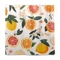thumbnail image 2 of Yayeee Shower Curtain with Hooks 72"x72" Waterproof Fabric Bathroom Hanging Decor, Orange Slices, 2 of 5