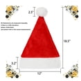 thumbnail image 3 of Minzimin Hat Xmas Holiday Hat for Christmas New Year Festive Holiday Party Supplies, 3 of 7