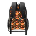 thumbnail image 2 of Sikiie Autumn Pumpkin Clear Backpack, Transparent Bookbag for School for Women Men, Capacity Clear Bag for College, Travel, 2 of 7