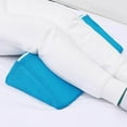 thumbnail image 2 of Wedge Pillow Back Legs Support Eevated Body for Pregnancy Bedroom Bedridden Blue, 2 of 9