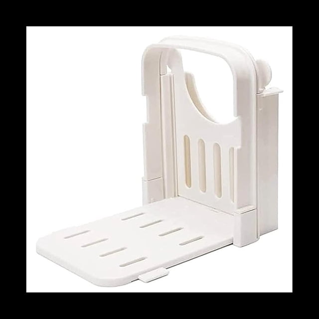 Rebanadora de Pan, Rebanadora de Tostadas de Pan Plegable MáQuina Rebanadora de Tostadas de SáNdwich: Rebanadoras Uniformes RáPidas y Seguras para Su Cocina