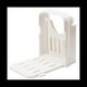 thumbnail image 1 of Rebanadora de Pan, Rebanadora de Tostadas de Pan Plegable MáQuina Rebanadora de Tostadas de SáNdwich: Rebanadoras Uniformes RáPidas y Seguras para Su Cocina, 1 of 5