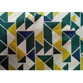 thumbnail image 4 of oneOone Cotton Silk Fabric Parallelogram & Triangle Geometric Fabric Prints By Yard 42 Inch Wide, 4 of 4