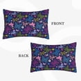 thumbnail image 2 of Lsque Colorful Butterflies Pattern Pillow Case – Soft & Cozy Throw Pillow Cover, Hypoallergenic Cushion Case for Sleeping Women with Envelope Closure-16"x24", 2 of 6