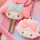 thumbnail image 2 of LLavero de silicona Sanrio Kawaii My Melody HelloKitty, llavero de dibujos animados a prueba de polvo, regalo para niños, 2 of 4