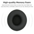 thumbnail image 2 of Coussinets de Protection pour Casque, Housse de Remplacement en Mousse à Mémoire de Forme Protéinée Compatible avec Beats Solo, 2 of 8