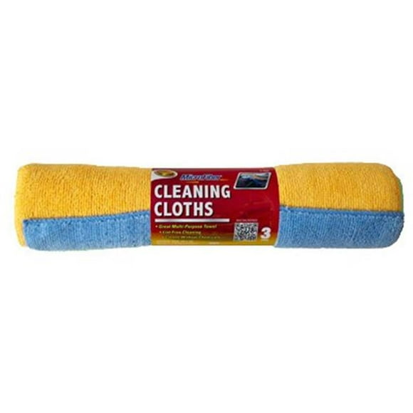 Tiger Accessory Group 160856 12 x 16 in. Microfiber Cloth Roll - Pack of 3