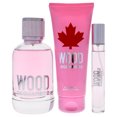 thumbnail image 2 of Wood Pour Femme by Dsquared2 for Women - 3 Pc Gift Set 3.4oz EDT Spray, 0.33oz EDT Travel Spray, 3.4oz Body Lotion, 2 of 5