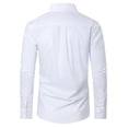 thumbnail image 2 of Galaxy by Harvic Men's Long Sleeve Casual Dress Shirt (Sizes, S-2XL), 2 of 5