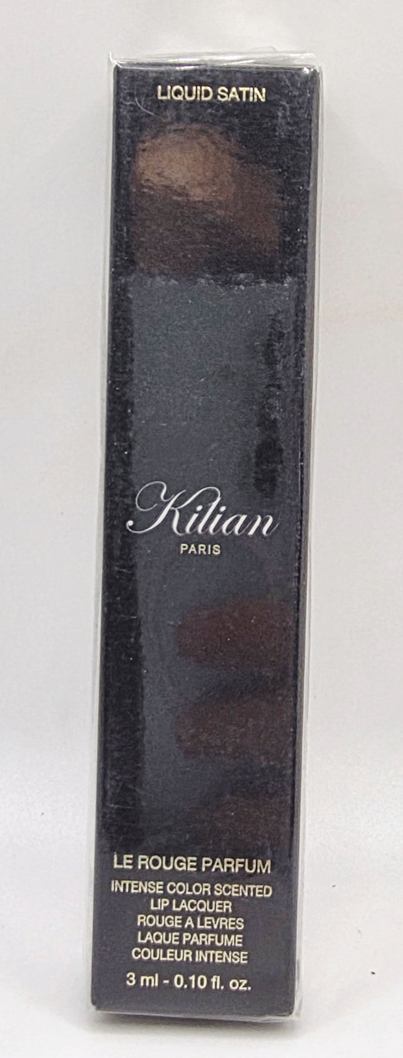 Kilian Le Rouge Parfum Intense Color Scented Lip Lacquer - Liquid Satin 410 Aphrodisiac Rouge - 0.1oz/3ml