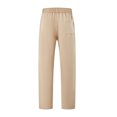 thumbnail image 5 of Akiihool Beach Pants for Men Men's Premium Classic Fit Waist Flat Front Pant Khaki,XL, 5 of 8