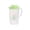 Green-GN Home Decor, variant on kttectoa Orchid Patterns Clear Plastic Pitcher with Lid Clear Water Pitcher for Cold Drinks Iced Tea Pitcher for Lemonade Iced Tea Milk Beverages