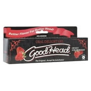 GoodHead Oral Delight Sexual Lubricant Gel-Sweet Strawberry 4oz
