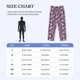 thumbnail image 4 of Balery rock Skull record Pantalones de pijama para hombre, pijama ultraligero, pantalón de descanso-Large, 4 of 6