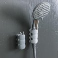 thumbnail image 2 of uds soportes de ventosa soporte de cabezal de ducha extraíble de silicona soporte de estante de almacenamiento de cabezal de ducha de montaje en pared accesorios de baño JFHHH pequeña, 2 of 5