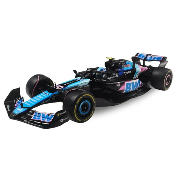 Alpine A524 #10 Pierre Gasly "BWT" Formula One F1 Monaco GP (2024) "Competition" Series 1/18 Diecast Model Car by Solido