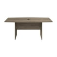 thumbnail image 3 of Bush Business 72W Boat Shaped Conference Table in Hickory - Engineered Wood, 3 of 9