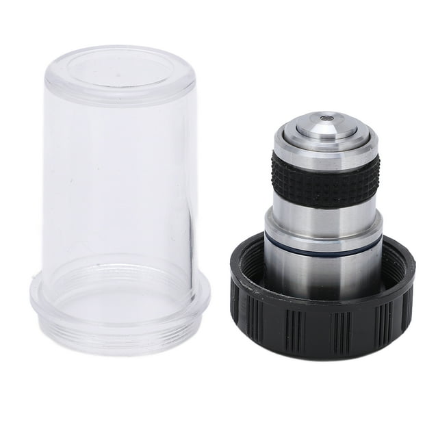 Oubit Biological High Magnification Objective,Achromatic Microscope Objective Achromatic Achromatic Microscope Objective Achromatic Objective Lens Solid Performance