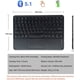 thumbnail image 5 of Teclado Bluetooth con panel táctil para iPad Pro Trackpad teclado inalámbrico Bluetooth para iPad iOS tableta Smartphone portátiles Mac, teclado inalámbrico delgado redondo, 5 of 5