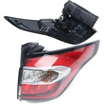 DENEST Tail Lights Assembly with Bulbs Fits for 2017 2018 2019 Ford Escape Kuga Rear Tail Lights Brake Stop Lamps Replacement