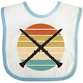 thumbnail image 3 of Inktastic Clarinet Music Retro Marching Band Boys or Girls Baby Bib, 3 of 4