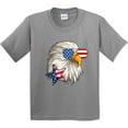 thumbnail image 3 of Inktastic USA Patriotic Eagle July 4th American Youth T-Shirt, 3 of 5
