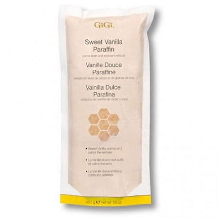 Gigi Paraffin Wax 16 oz, Vanilla and Soy