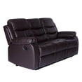 thumbnail image 4 of Sillon Reposet Reclinable 3 Cuerpos Tapizado en Simil Cuero cafe Midtown Concept Sillon Reposet, 4 of 6