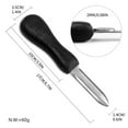 thumbnail image 3 of Vacemry Under $5 Oyster Shucking Knife, Stainless Steel Seafood Opener Tool Set, Professional Grade Shellfish Opener with Wooden Handle, Kitchen Gadget for Seafood Lovers Restaurant Home, 3 of 4