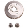 thumbnail image 3 of Metal Acero 48P 86T Spur Gear para 1/10 2WD Slash/ Stampede con 19T 21T Piñón Engranajes Conjuntos Reemplazar 4686, 3 of 9