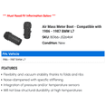 thumbnail image 2 of Air Mass Meter Boot - Compatible with 1986 - 1987 BMW L7, 2 of 2